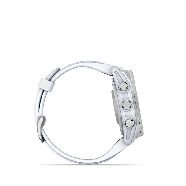 Garmin Fenix 8 3,3 cm (1.3") AMOLED 43 mm Digitale 416 x 416 Pixel Touch screen Argento Wi-Fi GPS (satellitare) - EUROBABYLON