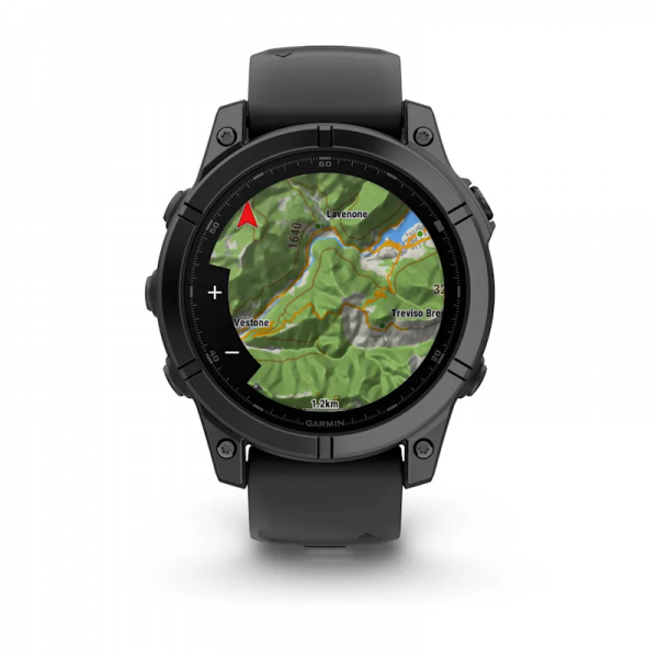 Garmin Fenix E 3,3 cm (1.3") AMOLED 47 mm Digitale 454 x 454 Pixel Touch screen Nero Wi-Fi GPS (satellitare) - EUROBABYLON