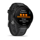 Garmin Forerunner 165 Music 3,05 cm (1.2") AMOLED Digitale 390 x 390 Pixel Touch screen Nero GPS (satellitare) - EUROBABYLON