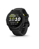 Garmin Forerunner® 70 Nero con cinturino in silicone a sgancio rapido da 20 mm - EUROBABYLON