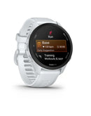 Garmin Forerunner® 70 bianco pietra/nero con sgancio rapido da 20 mm - EUROBABYLON