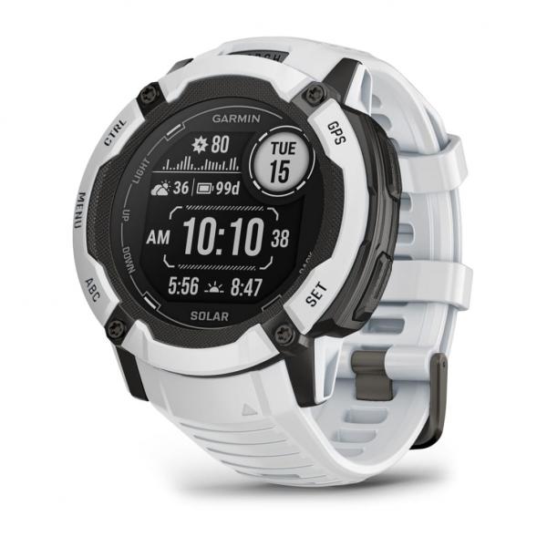 Garmin Instinct 2X Solar 2,79 cm (1.1") MIP 50 mm Digitale 176 x 176 Pixel Touch screen Bianco GPS (satellitare) - EUROBABYLON