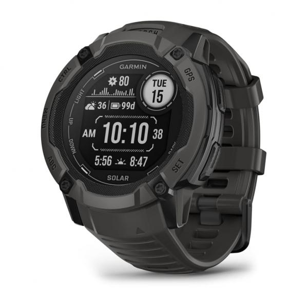 Garmin Instinct 2X Solar 2,79 cm (1.1") MIP 50 mm Grafite GPS (satellitare) - EUROBABYLON