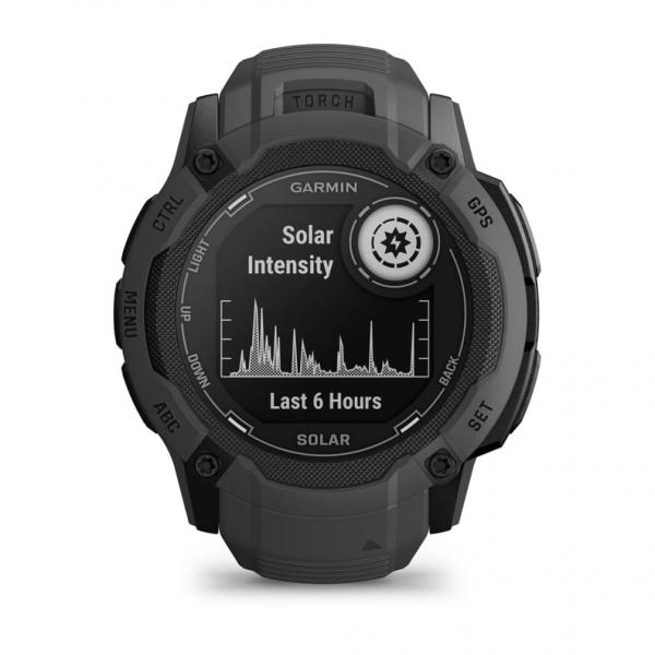 Garmin Instinct 2X Solar 2,79 cm (1.1") MIP 50 mm Grafite GPS (satellitare) - EUROBABYLON