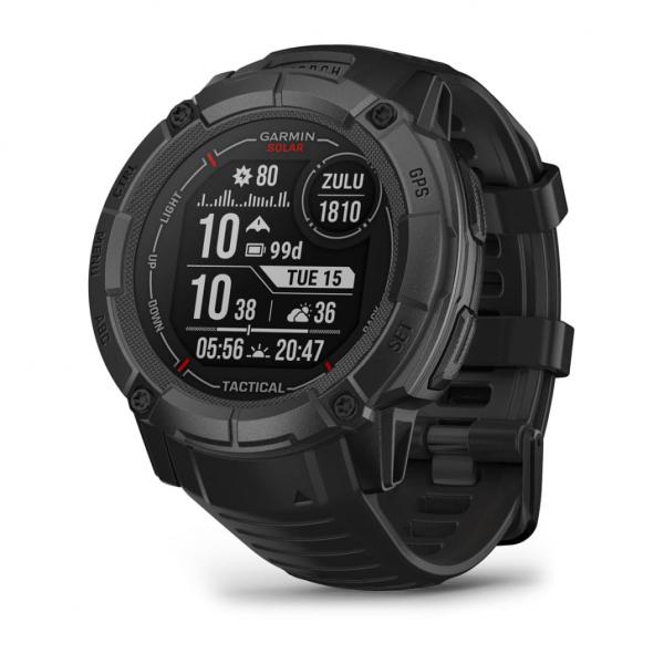 Garmin Instinct 2X Solar Tactical Edition 2,79 cm (1.1") MIP 50 mm Digitale 176 x 176 Pixel Touch screen Nero GPS (satellitare) - EUROBABYLON