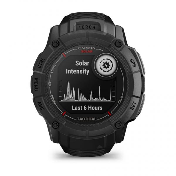 Garmin Instinct 2X Solar Tactical Edition 2,79 cm (1.1") MIP 50 mm Digitale 176 x 176 Pixel Touch screen Nero GPS (satellitare) - EUROBABYLON