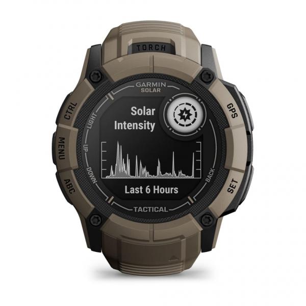 Garmin Instinct 2X Solar Tactical Edition 2,79 cm (1.1") MIP 50 mm Digitale 176 x 176 Pixel Touch screen Verde GPS (satellitare) - EUROBABYLON