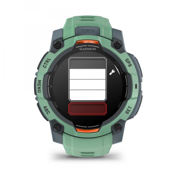 Garmin Instinct 3 AMOLED 3,05 cm (1.2") 45 mm Digitale 390 x 390 Pixel Touch screen Verde GPS (satellitare) - EUROBABYLON