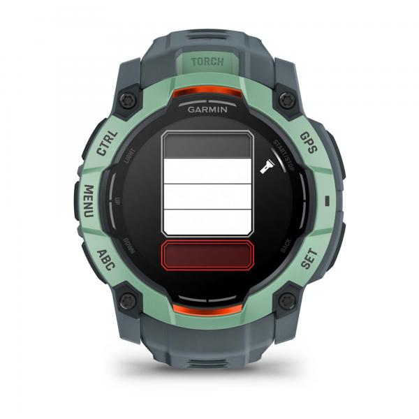 Garmin Instinct 3 AMOLED 3,3 cm (1.3") 50 mm Digitale 416 x 416 Pixel Touch screen Verde GPS (satellitare) - EUROBABYLON