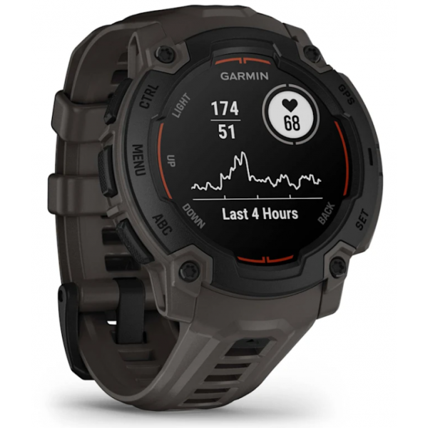 Garmin Instinct E 2,29 cm (0.9") MIP 45 mm Digitale 176 x 176 Pixel Nero GPS (satellitare) - EUROBABYLON