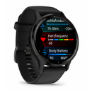 Garmin Venu 3 3,56 cm (1.4") AMOLED 45 mm Digitale 454 x 454 Pixel Touch screen Nero Wi-Fi GPS (satellitare) - EUROBABYLON