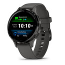 Garmin Venu 3S 3,05 cm (1.2") AMOLED 41 mm Digitale 390 x 390 Pixel Touch screen Grigio Wi-Fi GPS (satellitare) - EUROBABYLON
