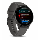 Garmin Venu 3S 3,05 cm (1.2") AMOLED 41 mm Digitale 390 x 390 Pixel Touch screen Grigio Wi-Fi GPS (satellitare) - EUROBABYLON
