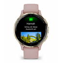 Garmin Venu 3S 3,05 cm (1.2") AMOLED 41 mm Digitale 390 x 390 Pixel Touch screen Oro, Rosa Wi-Fi GPS (satellitare) - EUROBABYLON