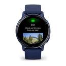 Garmin Vivoactive 5 3,05 cm (1.2") AMOLED Digitale 390 x 390 Pixel Touch screen Blu Wi-Fi GPS (satellitare) - EUROBABYLON