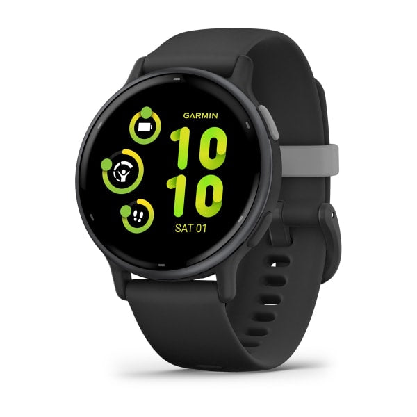 Garmin Vivoactive 5 3,05 cm (1.2") AMOLED Digitale 390 x 390 Pixel Touch screen Nero Wi-Fi GPS (satellitare) - EUROBABYLON