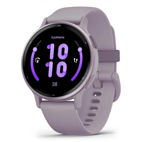Garmin Vivoactive 5 3,05 cm (1.2") AMOLED Digitale 390 x 390 Pixel Touch screen Viola Wi-Fi GPS (satellitare) - EUROBABYLON