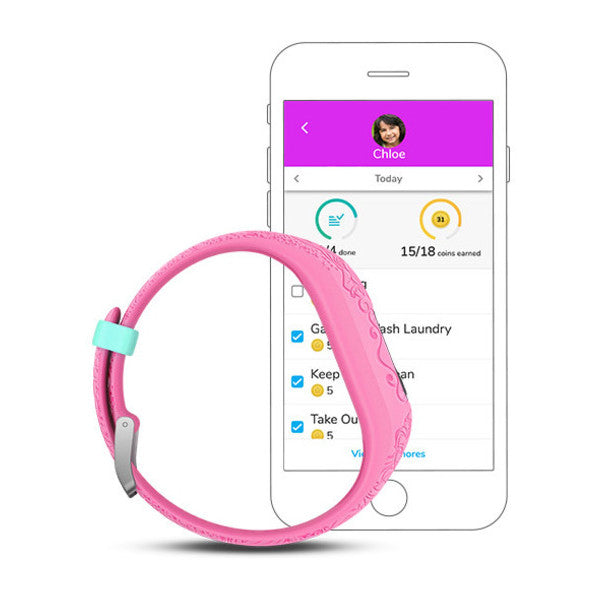 Garmin Vivofit Jr.2 Braccialetto per rilevamento di attività Rosa MIP - EUROBABYLON