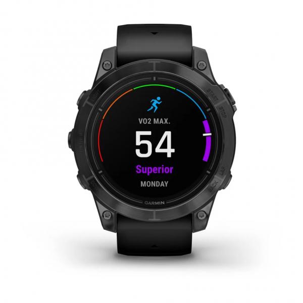 Garmin epix Pro (Gen 2) 3,3 cm (1.3") AMOLED 47 mm Digitale 416 x 416 Pixel Touch screen Grigio Wi-Fi GPS (satellitare) - EUROBABYLON