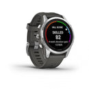 Garmin fnix 7S Pro 3,05 cm (1.2") MIP 42 mm Digitale 240 x 240 Pixel Touch screen Argento Wi-Fi GPS (satellitare) - EUROBABYLON