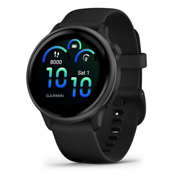 Garmin vívoactive 6 3,05 cm (1.2") AMOLED 42 mm Digitale 390 x 390 Pixel Touch screen Nero Wi-Fi GPS (satellitare) - EUROBABYLON