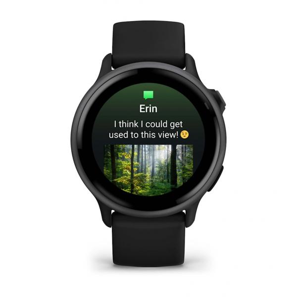 Garmin vívoactive 6 3,05 cm (1.2") AMOLED 42 mm Digitale 390 x 390 Pixel Touch screen Nero Wi-Fi GPS (satellitare) - EUROBABYLON