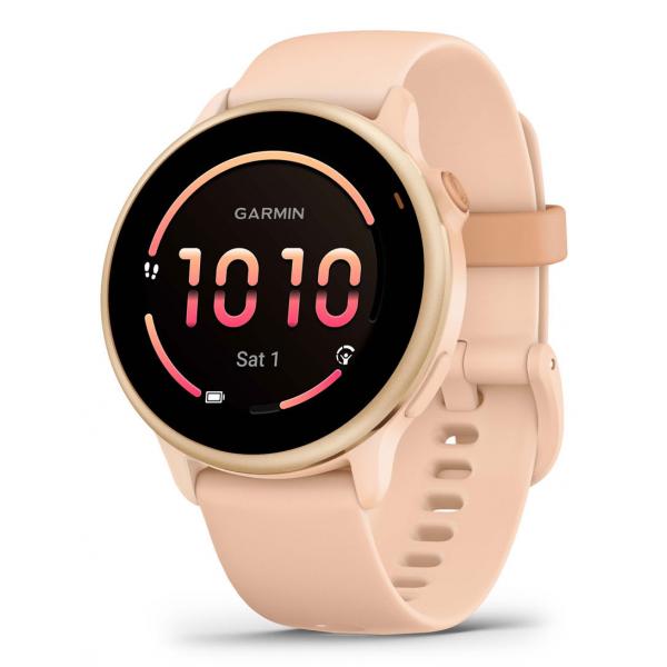 Garmin vívoactive 6 3,05 cm (1.2") AMOLED 42 mm Digitale 390 x 390 Pixel Touch screen Rosa Wi-Fi GPS (satellitare) - EUROBABYLON