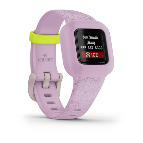 Garmin vivofit jr. 3 MIP Tracciatore di attività da braccio Rosa - EUROBABYLON