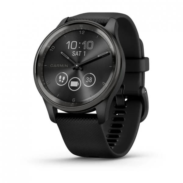 Garmin vivomove Trend LCD 40 mm Ibrido 254 x 346 Pixel Touch screen Nero GPS (satellitare) - EUROBABYLON