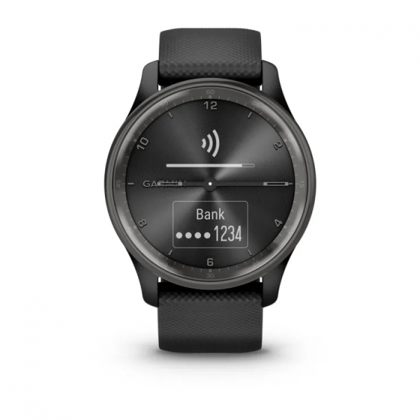 Garmin vivomove Trend LCD 40 mm Ibrido 254 x 346 Pixel Touch screen Nero GPS (satellitare) - EUROBABYLON
