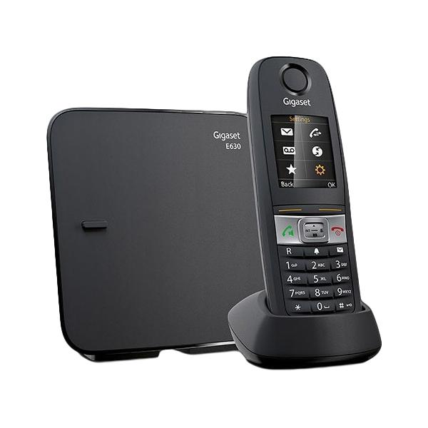 Gigaset E630 Telefono DECT Identificatore di chiamata Nero - EUROBABYLON