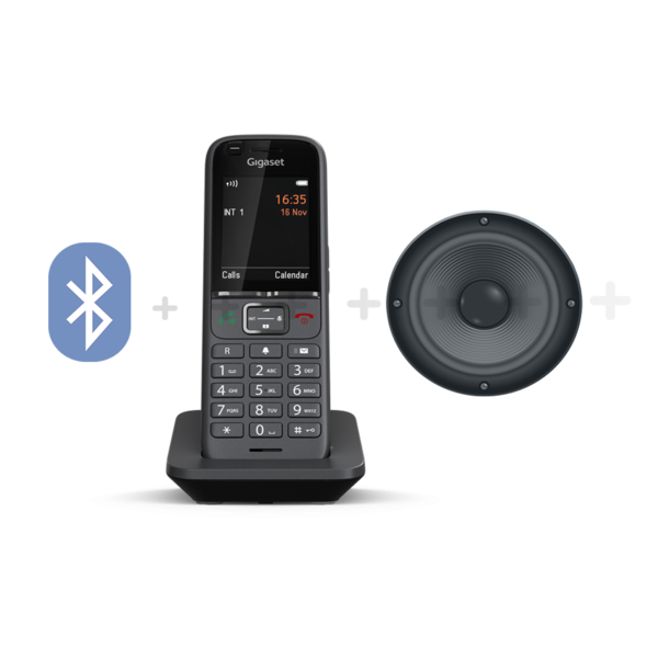 Gigaset S700H PRO Telefono DECT Identificatore di chiamata Antracite - EUROBABYLON