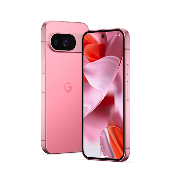 Google Pixel 9 - Smartphone Android con Gemini, fotocamera avanzata, batteria con 24 ore di autonomia e display Actua da 6,3" - Rosa peonia, 128GB - EUROBABYLON