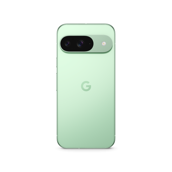 Google Pixel 9 - Smartphone Android con Gemini, fotocamera avanzata, batteria con 24 ore di autonomia e display Actua da 6,3" - Verde matcha, 128GB - EUROBABYLON