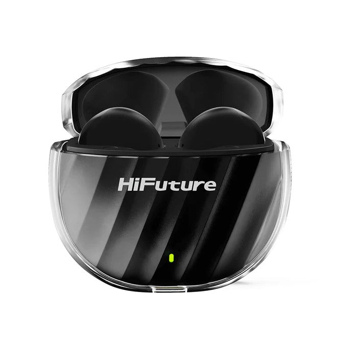 HIFUTURE FLYBUDS 3 WIRELESS 5.3 BLUETOOTH IN EARBUDS BLACK - EUROBABYLON