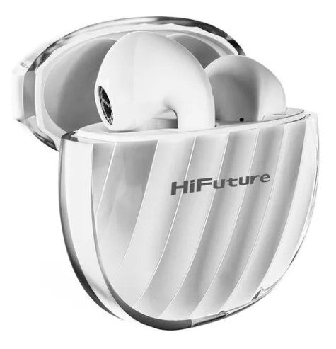 HIFUTURE FLYBUDS 3 WIRELESS 5.3 BLUETOOTH IN EARBUDS WHITE - EUROBABYLON