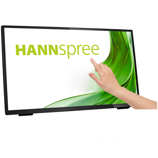 Hannspree HT 248 PPB Monitor PC 60,5 cm (23.8") 1920 x 1080 Pixel Full HD LCD Touch screen Da tavolo Nero - EUROBABYLON