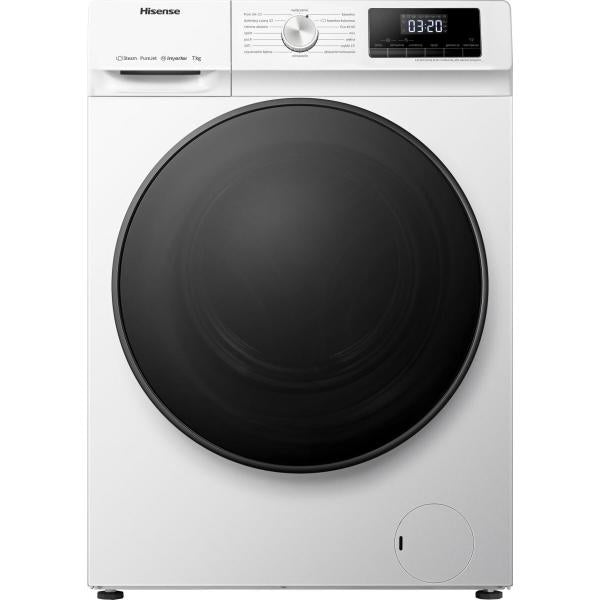 Hisense WFQA7014EVJM lavatrice Caricamento frontale 7 kg 1400 Giri/min Bianco - EUROBABYLON