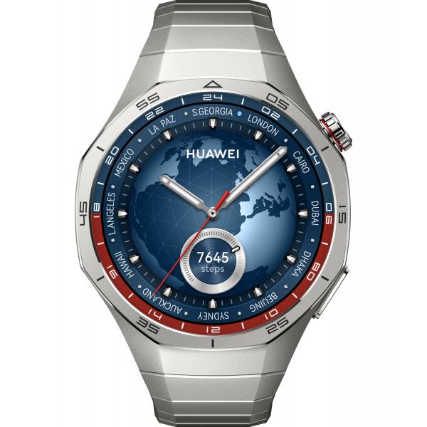 Huawei WATCH GT5 Pro 46mm 3,63 cm (1.43") AMOLED Digitale 466 x 466 Pixel Titanio GPS (satellitare) - EUROBABYLON
