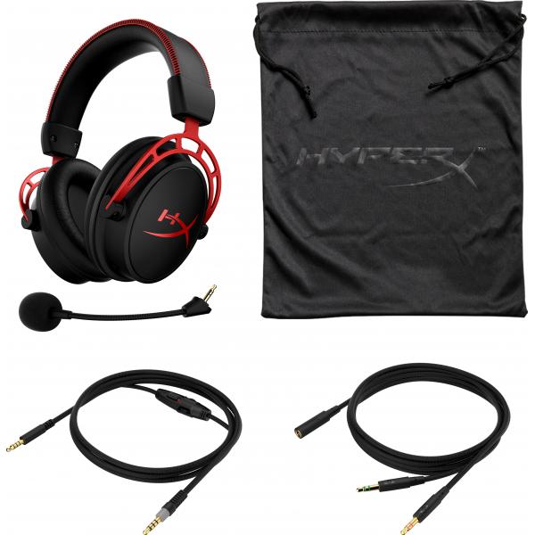 HyperX Cloud Alpha  Cuffie da gaming (nero-rosso) - EUROBABYLON