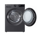 Asciugatrice LG RT80X7B con tecnologia a pompa di calore dual inverter, nera, 8 kg
