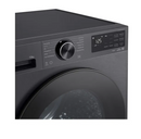 Asciugatrice LG RT80X7B con tecnologia a pompa di calore dual inverter, nera, 8 kg