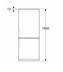 Frigorifero-congelatore a libera installazione Siemens KG36NVIBG iQ300
