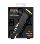 WD_BLACK SN850X NVMe SSD 1 TB M.2 2280 PCIe 4.0 mit Kühlkörper