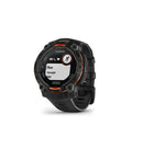 Garmin Instinct® 3 Solar 45mm Schwarz mit Silikon-Wechselarmband 22 mm Schwarz