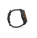 Garmin Instinct® 3 Solar 45mm Schwarz mit Silikon-Wechselarmband 22 mm Schwarz