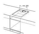 Piano cottura a induzione Bosch PIF61ABB5E Serie 4 da 60 cm nero