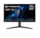 Acer Predator X27X1bmiippruzx 26.5 Zoll 4K (UHD) QD-OLED 240 Hz Gaming Monitor 16:9 DP/HDMI/USB-C PD65W