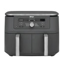 Ninja DZ400EU FlexDrawer MAX 6-in-1 Dual Zone Heißluftfritteuse 9,5 L Grau