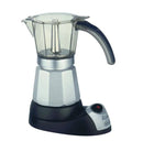 DeLonghi EMKM 6.B Alicia Plus Silber Elektrischer Espressokocher